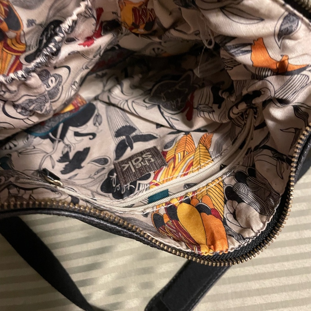 The Sak Black Leather Women’s Crossbody Bag - Picture 6 of 7